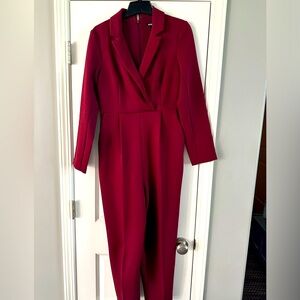 Express Burgundy Romper, Sz 6